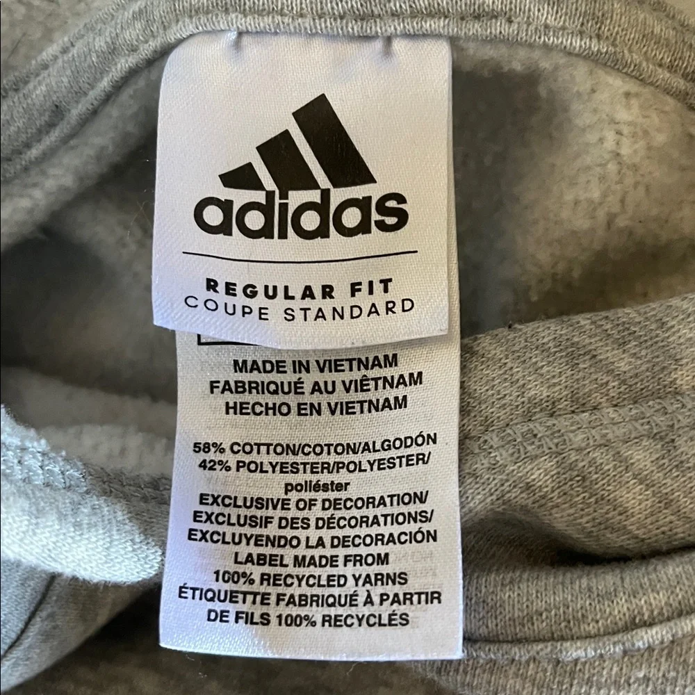 Adidas hooded sweatshirt